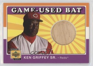 2001 Upper Deck Decade 1970's Game-Used Bats Ken Griffey Sr #B-KG