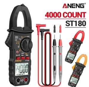 ANENG ST180 4000 Counts Digital Clamp Meter Multimeter Clamp Multimeter U7V2 - Picture 1 of 7