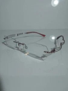 New Charmant XL2003 Rimless Pink Eyeglasses Glasses Frames - Picture 1 of 4