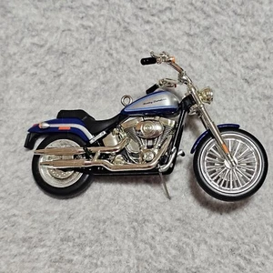 Harley Davidson Ornamento 2000 Softail Deuce motocicleta sello recuerdo 2005 - Imagen 1 de 10