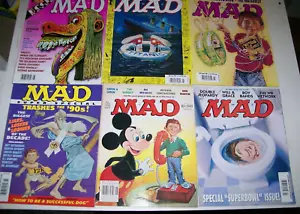 Mad Magazine Lot of 6 #239 369 379 390 Super Special #122 141 Lot A - Picture 1 of 9