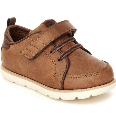 Sapato social Stride Rite 360 masculino Ethan bronzeado 11 criança pequena - Imagem 1 de 4