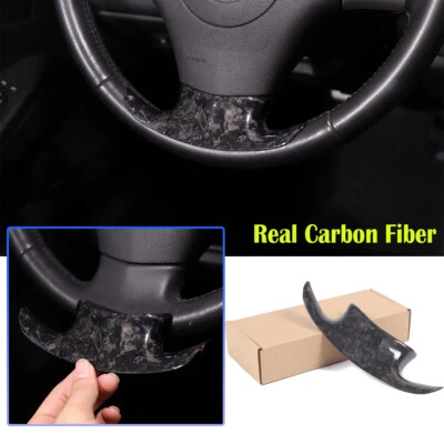 Cubierta inferior del volante de fibra de carbono real forjado para Corvette C6 2005-13 Foto 1 de 4