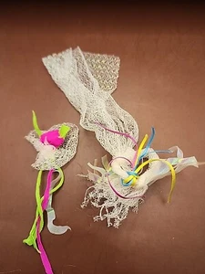 Vintage Barbie Bride Veil and Bouquet - Picture 1 of 5
