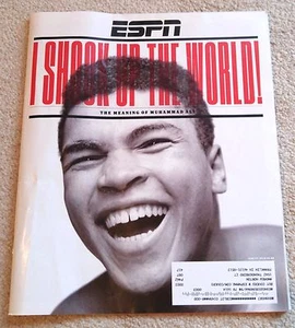 MUHAMMAD ALI 'CASSIUS CLAY' - ESPN THE MAGAZINE 'TRIBUTE ISSUE' 2016 - RARE! - Picture 1 of 1