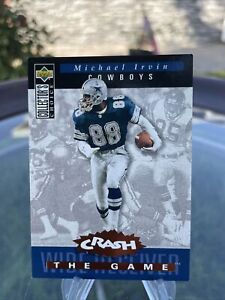 1994 Collector's Choice Crash the Game Bronze Redemption Card #C23 M. Irvin