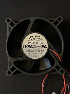 NEW AVE AV-825M12S 12V 0.12A 8CM 8025 80*80*25MM cooling fan 80mm - Picture 1 of 4