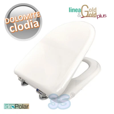 SEDILE PER WC CLODIA E CLODIA DUO CERAMICA DOLOMITE - ACB ERCOS LINEA GOLD - Immagine 1 di 4