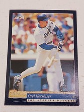 Orel Hershiser Los Angeles Dodgers 1994 Score Card #102
