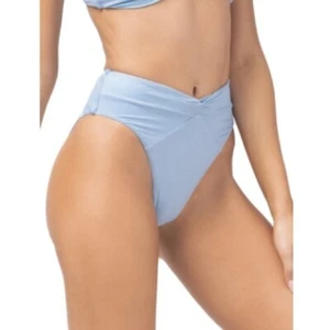 New L*Space Nancy Lee Bitsy Swim Bottoms in Shimmery Light Blue size M - Picture 1 of 10