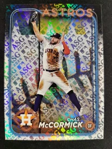 Chas Mccormick All-Star Game Logo Variation HOLO Foil 2024 Topps ASG SP Astros - Picture 1 of 2