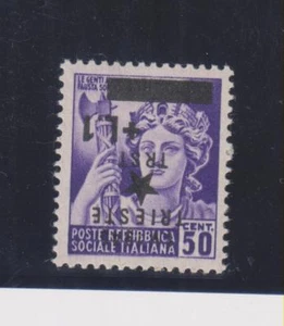 Yugoslavia, TRIESTE, ISTRA,, Italia 1945 invertido embalaje original certificado MNH PETRIC - Imagen 1 de 3