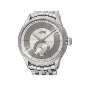 Oris Artlier Small Second Date 01 623 7582 4051-07 8 21 73 Automatic Men's Watch - Picture 1 of 9