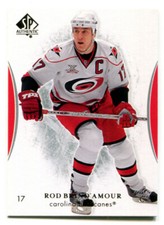 2007-08 SP Authentic Rod Brind'Amour Card #15 Carolina Hurricanes