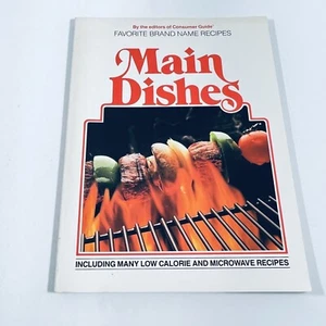 Vintage JCPenny Kochbuch Hauptgeschirr Taschenbuch 1987 Lieblingsmarkenname Rezepte - Bild 1 von 8