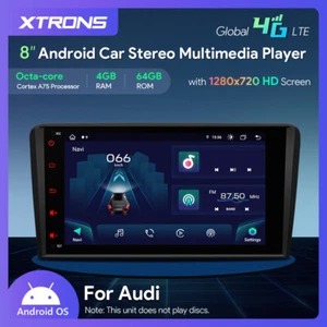 4G+64GB Autoradio Für Audi A3 8P S3 RS3 Android 14 8-Core GPS Navi WiFi CarPlay - Bild 1 von 20