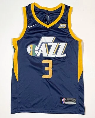 Ricky Rubio #3 Utah Jazz Basketball Jersey Nike Swingman Blue Retro Size 44 - Image 1 of 4