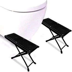 FIGO One Pair Folding Squatting Stool Multi-Function Foldable 7-9"Height Toilet - Picture 1 of 3