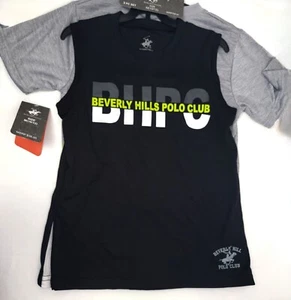 Boys Sport T-Shirts & Shorts Set 3-Piece Beverly Hills Polo Club Size: 10/12 - Picture 1 of 7