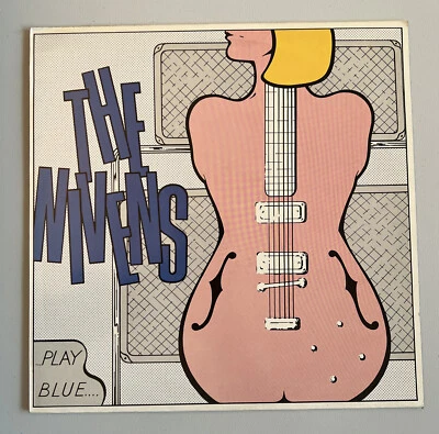 NIVENS Play Blue ('91 Mix) 12" 45rpm RARE FRANCE Picture Sleeve 1991 EX/EX - Image 1 of 4