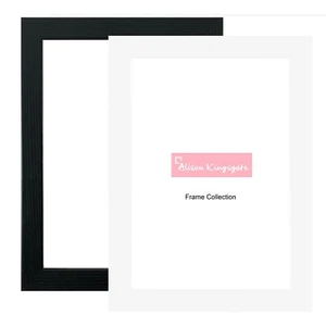 Black Photo Frames White Picture Poster Frame Instagram Modern A1 A2 A3 A4 A5 - Picture 1 of 13
