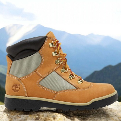 [TB044993231] STIVALE DA CAMPO 6 POLLICI SCUOLA ELEMENTARE TIMBERLAND 'GRANO'