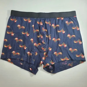 St. John's Bay Christmas Boxer Briefs | Cotton & Spandex | Large - Picture 1 of 4