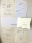 Theodor W.Adorno-Preis 1983 - Original Einladung an die Sekretärin von Adorno