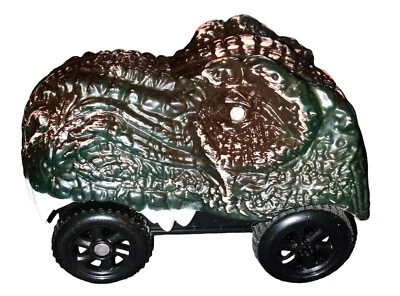 Motorized T Rex Car With Red and Blue LED Lights Good Condition Clean Works - Image 1 of 4