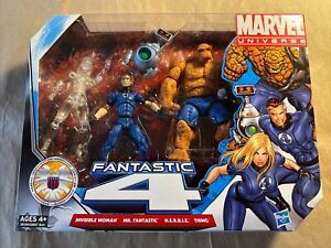 Marvel Universe Fantastic Four 3.75” Action Figures Hasbro 2010 New