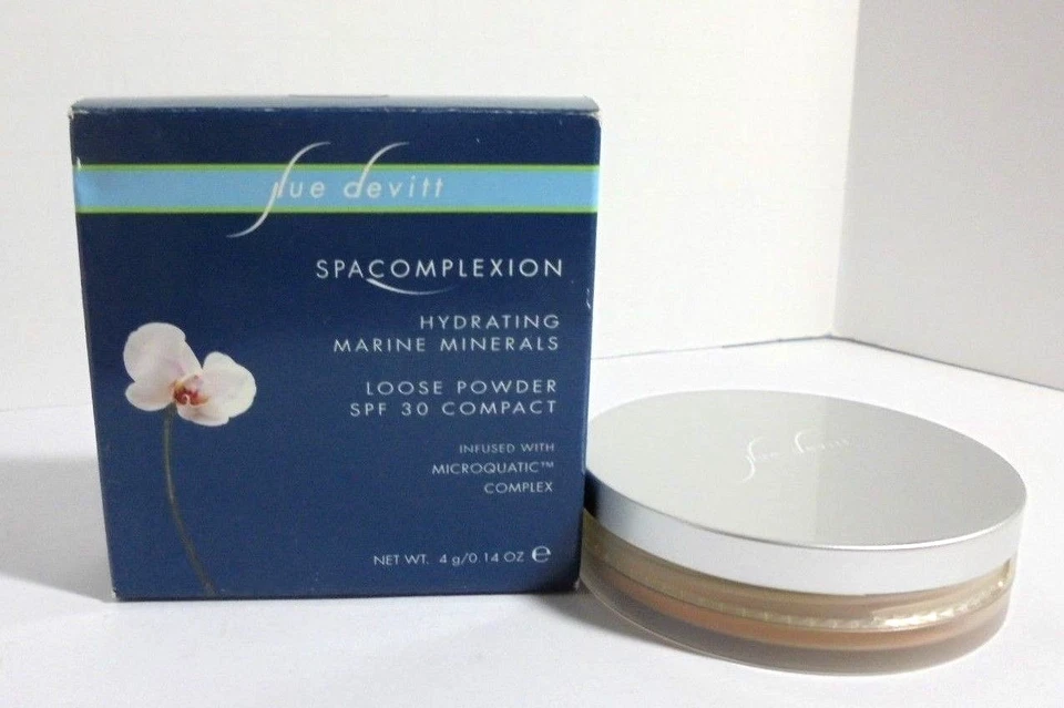 Sue Devitt SpaComplexion Hydrating marine minerals loose powder MANIHIKI (unbox) - Image 1 of 1
