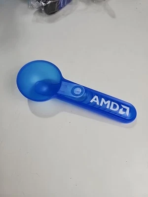AMD Dell EMC Promotional Plastic Ice Cream SpoonDell computers Advertising - Image 1 of 4