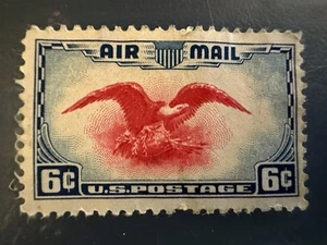 United States 1938 Airmail. Bald Eagle 6 c. Scott C23. Mint/Never Hinged OG - Picture 1 of 2