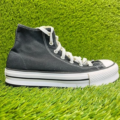 匡威 Converse Chuck Taylor All Star Lift 男孩 5Y 码黑色运动鞋 — 第 1/4 张图片