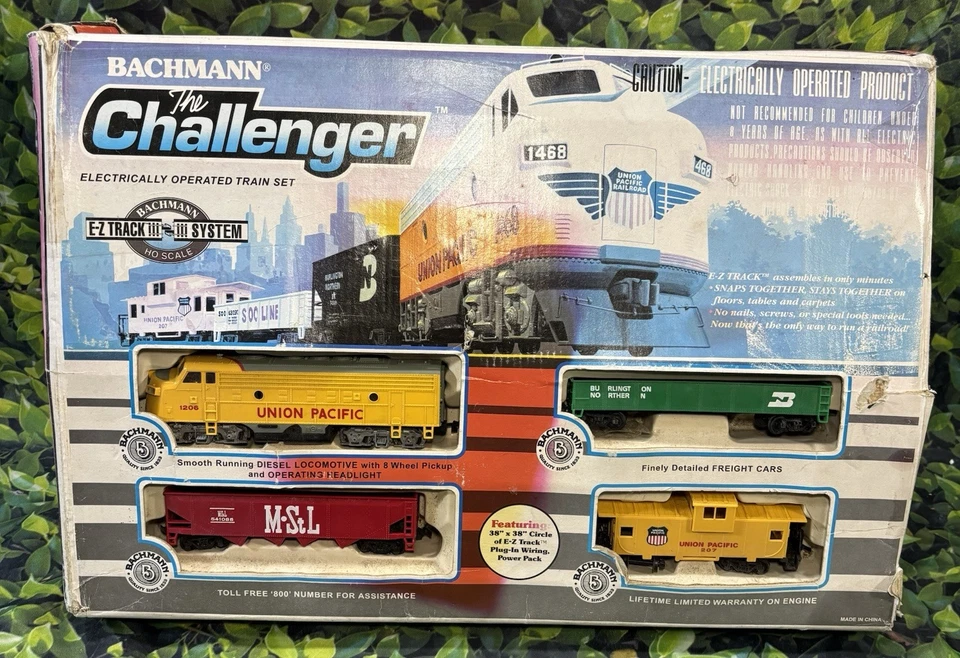 Juego de tren eléctrico Hobby E-Z Bachmann The Challenger escala HO 🚊 Foto 1 de 4