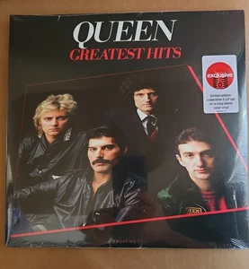 QUEEN GREATEST HITS 2 LP SET LIMITED ED Ruby Red Vinyl RECORD ALBUMS, NEW SEALED - Bild 1 von 5