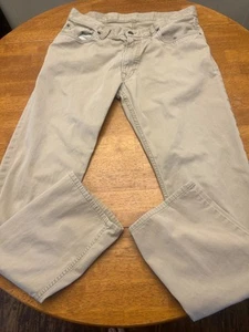 Polo Ralph Lauren 650 Pants Mens 34x34 Beige Cotton Chino Straight Leg - Imagen 1 de 9