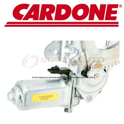 Cardone Front Left Power Window Motor & Regulator Assembly for 1992-1999 GMC pr Foto 1 de 4