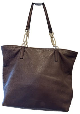 Coach Madison 2013 Brown Pebbled Leather Purse Shoulder Hand Bag  G1380-26225 - Image 1 of 4