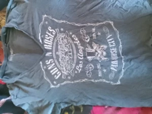 Guns N Roses graues Paradise City T-Shirt mit V-Ausschnitt. Mittelgroß. - Bild 1 von 1