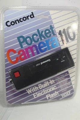 1yrWarranty RARE New sealed package! Concord Pocket 110 Camera 110 Film + flash - Image 1 of 4