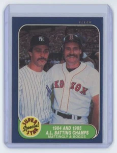 1986 Fleer Dave Parker/Ryne Sandberg #639 - Picture 1 of 2