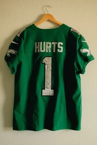 Camiseta deportiva Nike Jalen Hurts Kelly verde Philadelphia Eagles Vapor FUSE Elite Python - Imagen 1 de 6