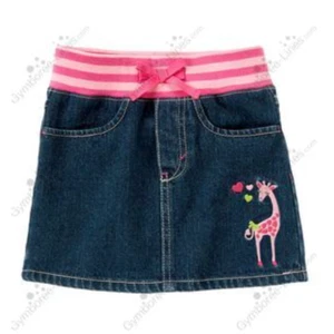 Falda vaquera jirafa Gymboree talla 12 - Imagen 1 de 6