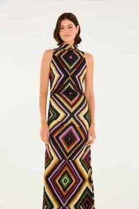 NEW FARM RIO DRESS WITH TAGS LARGE PK276 DI46 JS - Picture 1 of 6