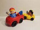 Fisher Price Little People Tow Truck &amp; With Mechanic &amp; Customer