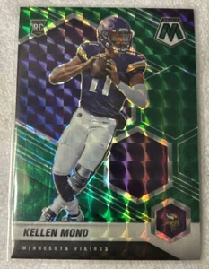 2021 Panini Mosaik - Rookies Choice Mosaik rot und grün Prizm #321 Kellen Mond - Bild 1 von 2