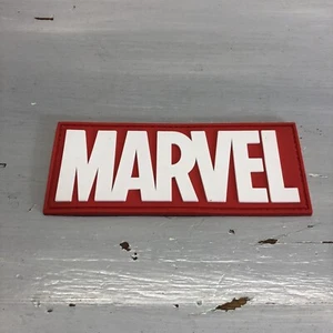 RARE Rubber Marvel Sew On Patch 1 7/8x4 1/2” - Picture 1 of 4