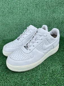 Nike Air Force 1 One Low Lux Sz 9 Made in Italy Rare 309238-111 Pre-Owned - Picture 1 of 12