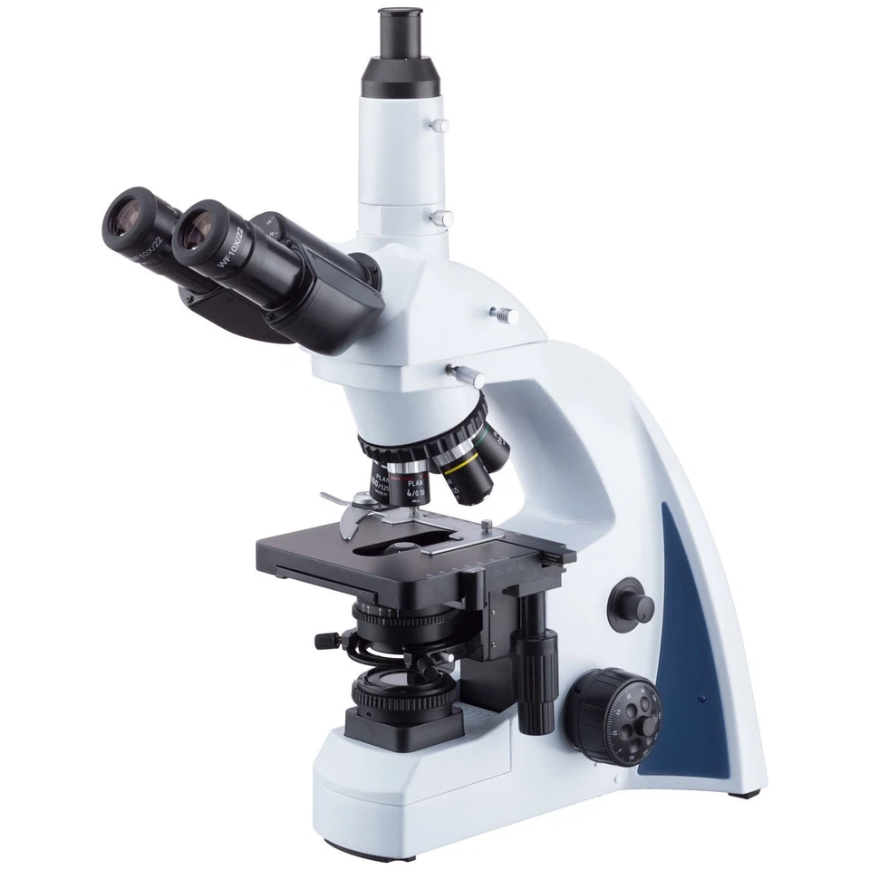 40X-1000X Plan Infinity Compound Microscope with LED Koehler Illumination and Qu - Image 1 of 1